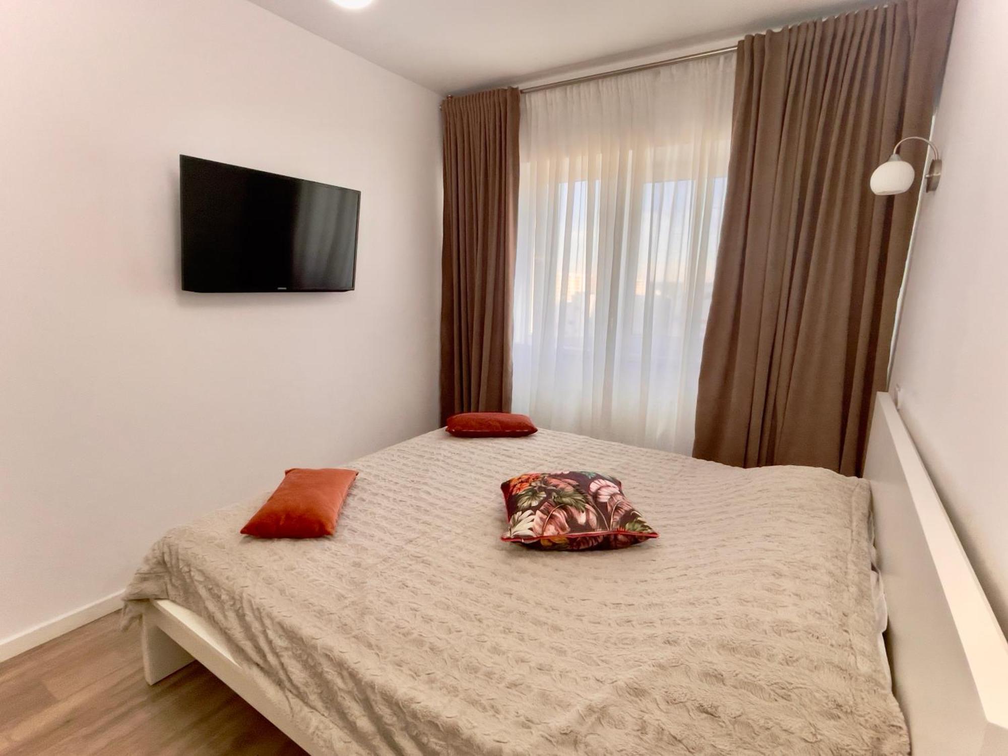 Piazza Vista - Granvia Park Lägenhet Bukarest Exteriör bild
