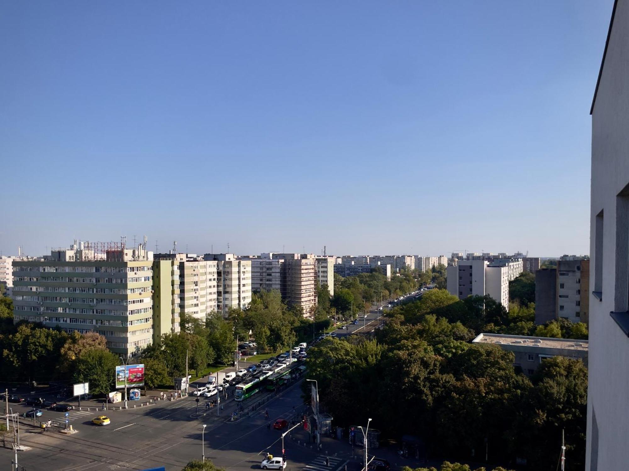 Piazza Vista - Granvia Park Lägenhet Bukarest Exteriör bild